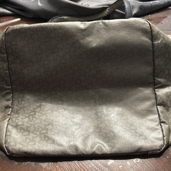 Dkny silver and brown/gold large tote bag/ handbag - Picture 7 of 9